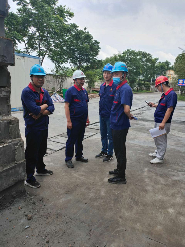公司開展二季度安環(huán)、消防、防汛綜合大檢查
