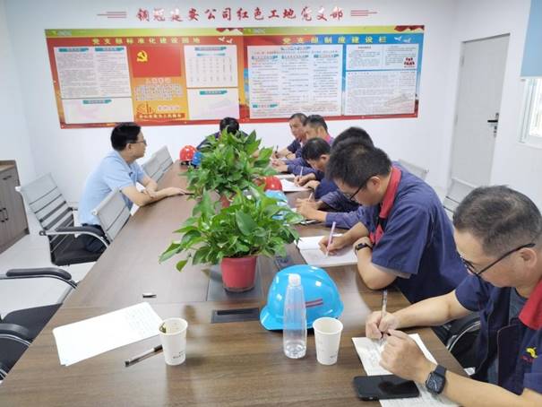 公司開展第三季度安全、環(huán)保、消防綜合檢查 